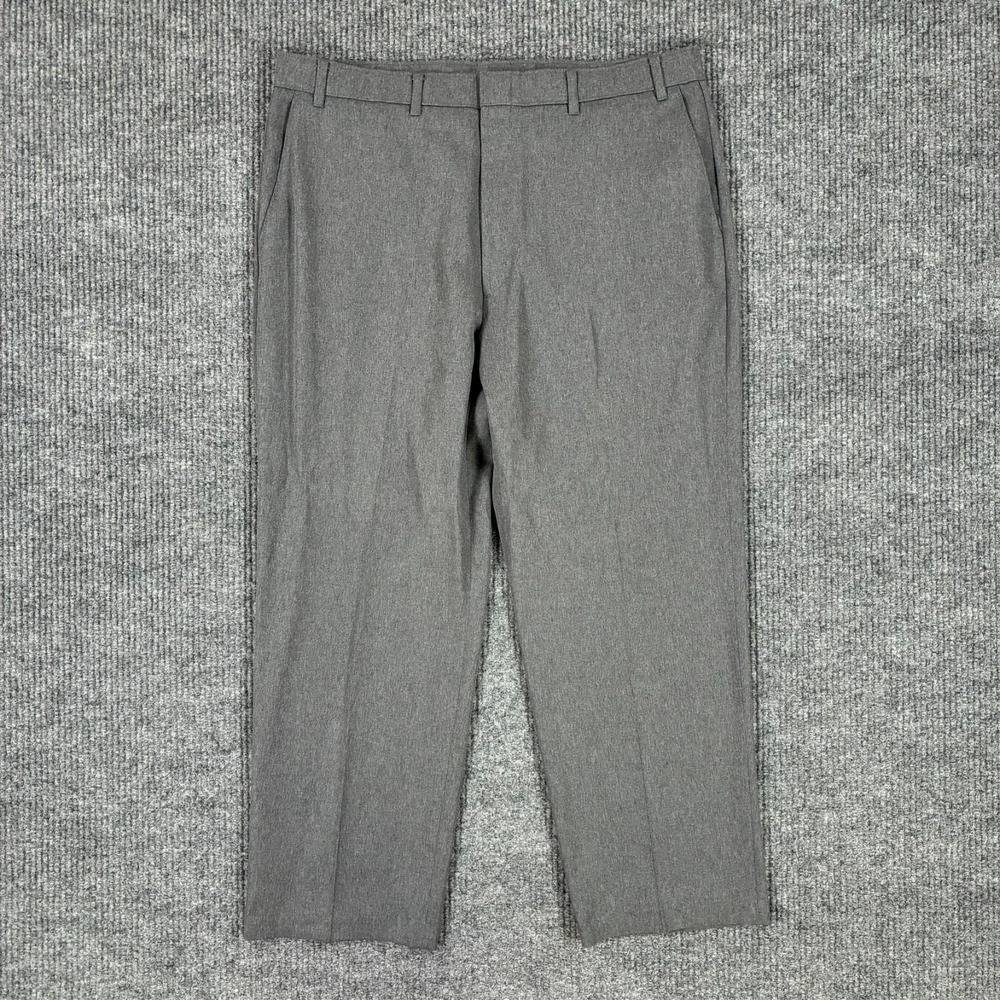 Vintage Levi Strauss Action Slacks Mens Gray Dress Pants‎ Flat Front Size 40x29